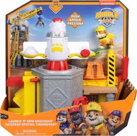 Rubble & Crew Launch/Spin Spaceship Playset