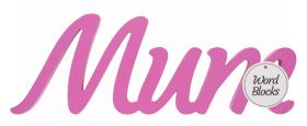 ZAK WORD BLOCKS MUM PINK