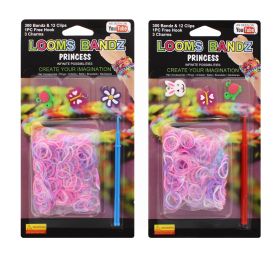 LOOM BANDZ PRINCESS WITH 3 CHARMS 300 PCS