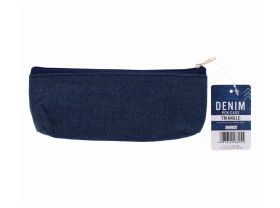 DENIM PENCIL CASE LIGHT BLUE