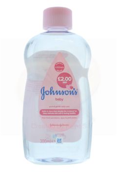 Johnsons Pure & Gentle Daily Care Baby Oil - 300ml - Price Marked £2.00*