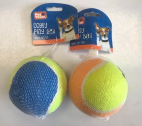 Pet Play Tennis Ball - 4 Inch - Assorted Colours
