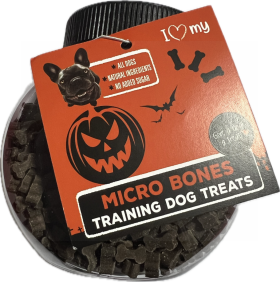 I Love My Pet - Micro Bones in Halloween Jar - 400g