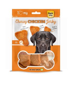 I Love My Pet - Chewy Chicken Jerky - 100G