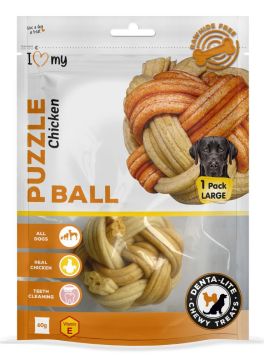 I Love My Pet - Chicken Puzzle Ball with Vitamin E - Large - 60G