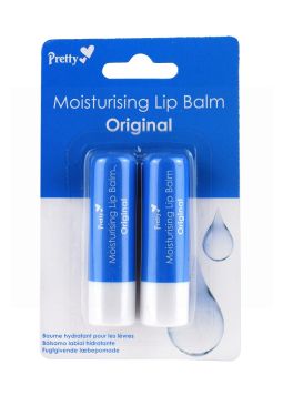 Pretty Moisturising Lip Balm - Original - 4.3g - Pack of 2