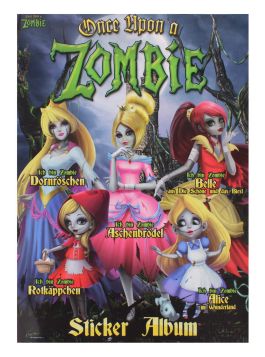 ZOMBIE STICKER BOOK ONLY GERMAN