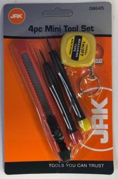 4 Piece Mini Tool Set