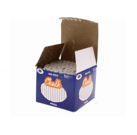  100 PCS CHALK SET DUSTLESS HIGH-GRADE- WHITE