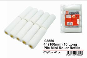 JAK 4" (100mm) Mini Foam Roller Refills - Pack of 10