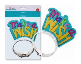 TIARA 'MAKE A WISH' BIRTHDAY 4 PACK