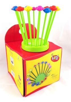 FLOWER PLASTIC UTILTY HOLDER