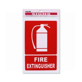 FIRE EXTINGUISHER DIRECTION SIGN