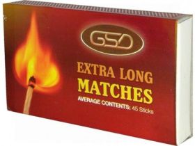 GSD Extra Long Matches - Pack of 45