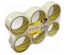 GSD Clear Tape - 2" - 48mm x 40m