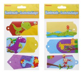GLIMMER HANDMADE GIFT TAGS ASSORTED