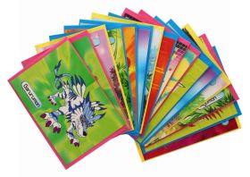 DIGIMON POST CARD WITH ENVELOPE ASSORTED