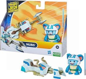 Star Wars Young Jedi Adventures - Nubs & Bike Action Figure