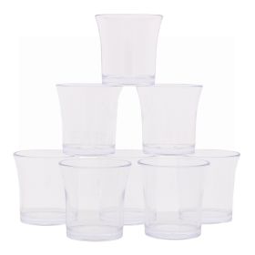 PLASTIC SHOT GLASSES 8 PACK
