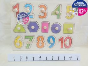 Josh & Twinkle Learn As You Play Educational Toy - Numbers & Shapes