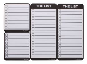 MAGNETIC TO DO LIST 4PC