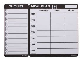 MAGNETIC MEAL PLANNER 2PC