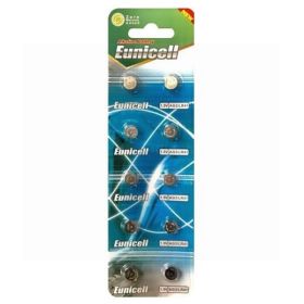 EUNICELL AG3 1.5V BATTERY - PACK OF 10