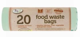 Bio Resin Food Waste Bags - 5 Litres - Pack Of 20