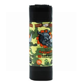 Tidyz Drawstring Tough & Robust Animal Bin Bags - 70L - Pack of 10