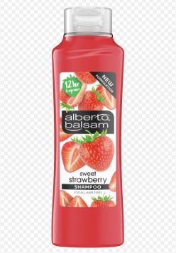 Alberto Balsam Sweet Strawberry Shampoo - For All Hair Types - 350ml