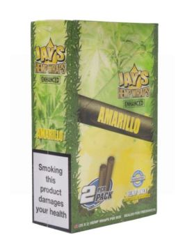 Jay's Hemp Wraps - Amarillo - Pack Of 50 (25 X 2)