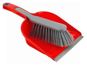 Arix Tonkita Dustpan and Brush - Red