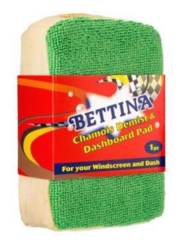 Bettina Chamois Demist & Dashboard Microfibre Pad 