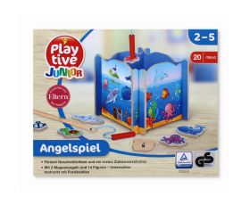 JUNIOR WOODEN SEA CREATURE PUZZLE GAME 20PCS