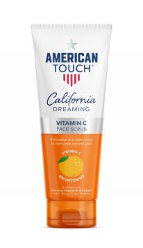 AMERICAN TOUCH VITAMIN C FACIAL SCRUB - CALIFORNIA DREAMING - 150ML  