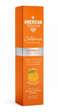 AMERICAN TOUCH VITAMIN C FACE SERUM - CALIFORNIA DREAMING - 50ML 