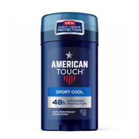 AMERICAN TOUCH SPORT COOL DEODORANT - 48H ADVANCED PROTECTION - 64G