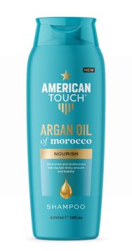 AMERICAN TOUCH - ARGAN OIL OF MOROCCO NOURISH SHAMPOO - 400ML 