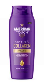 AMERICAN TOUCH - BIOTIN & COLLAGEN VOLUME SHAMPOO - 400ML 