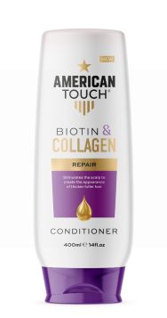 AMERICAN TOUCH - BIOTIN & COLLAGEN REPAIR CONDITIONER - 400ML