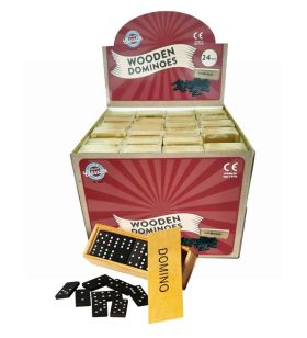 Dominoes In Compact Wooden Box