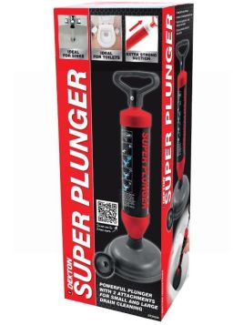 Dekton Super Plunger with 2 Attachments