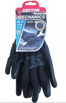 Dekton Latex Foam Ultimate Protection Mechanics Gloves - 10/XL