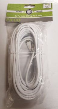 Pifco Tv Fly Lead M Plug To M Plug - 10 Metres