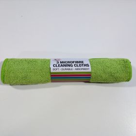 TIDYZ MICROFIBER CLEANING COLTHS - PACK OF 3