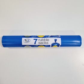 Tidyz Sustainable Rubble Sacks - 32L - Blue - 110 x 65cm - Pack of 7