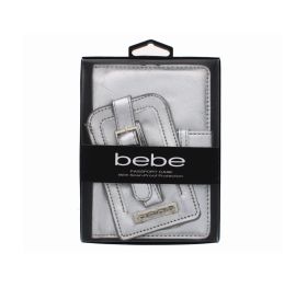 PASSPORT COVER WITH-SCAN PROOF SILVER 