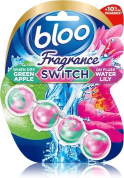 Bloo Fragrance Switch Toilet Rim Block - Apple & Lily - 50g