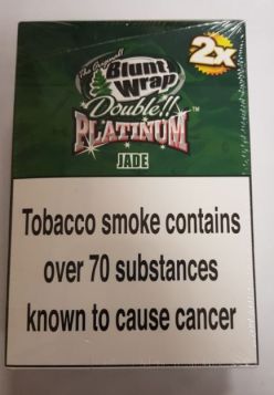 Original Blunt Wrap Double Platinum Jade - Pack Of  50