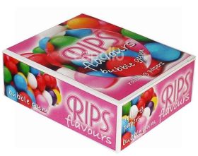 Rips Flavoured Cigarette Paper Rolls - Bubblegum - Pack Of 24 Rolls